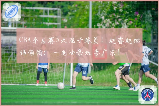 CBA季后赛5大混子球员！赵睿赵继伟领衔：一老油条坑惨广东！