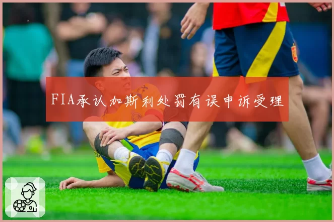 FIA承认加斯利处罚有误申诉受理
