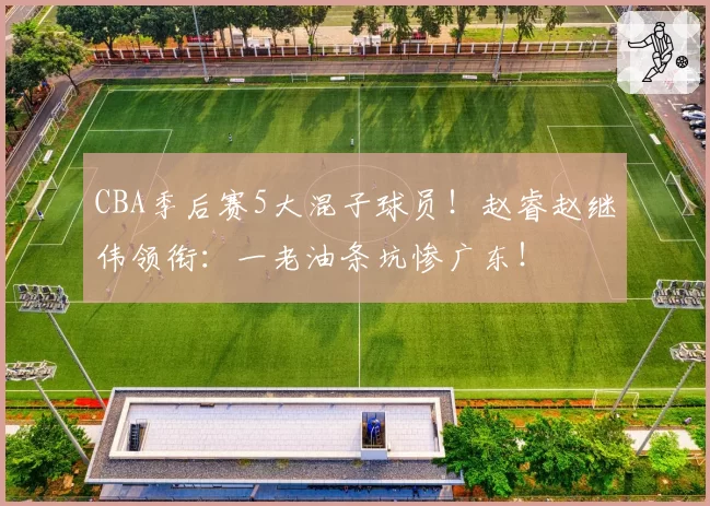 CBA季后赛5大混子球员！赵睿赵继伟领衔：一老油条坑惨广东！